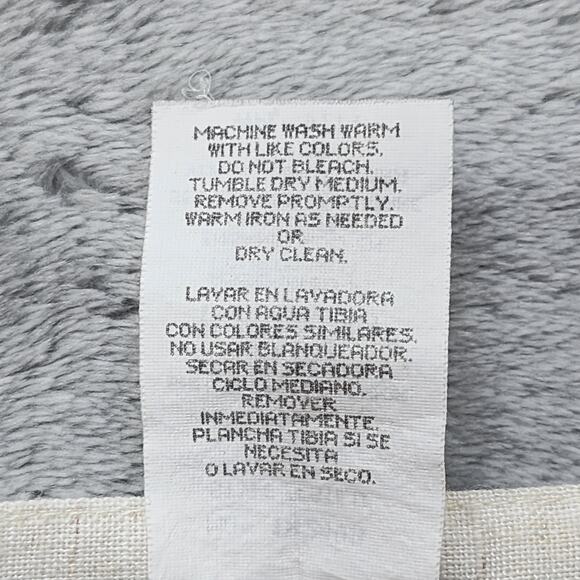 Vintage Sag Harbor Pants Womens 12 Tan Linen Blend Pleated High Rise Tapered - Picture 6 of 11